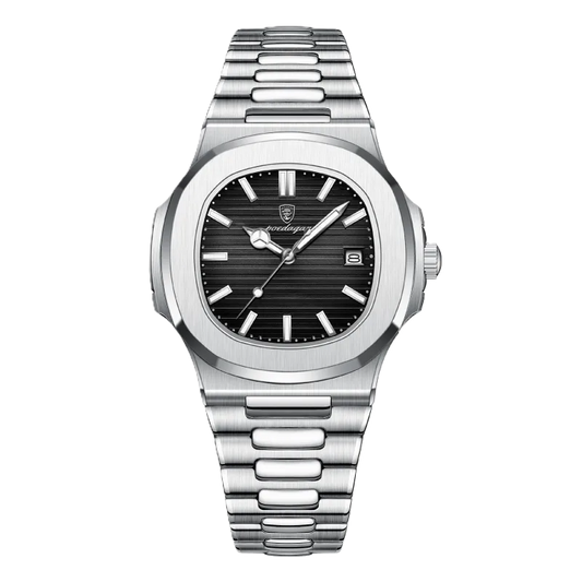 POEDAGAR LUXURY WATCH BLACK DAIL