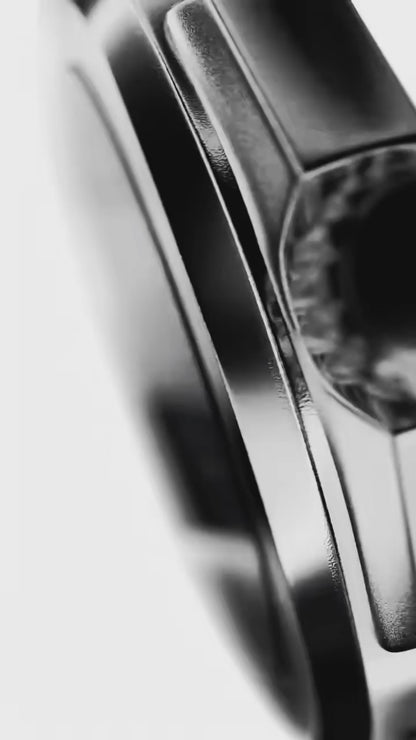 POEDAGAR LUXURY WATCH BLACK DAIL